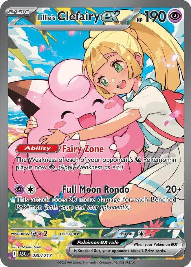 Lillies Clefairy ex Basic
