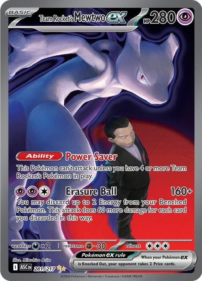 Team Rockets Mewtwo ex Basic