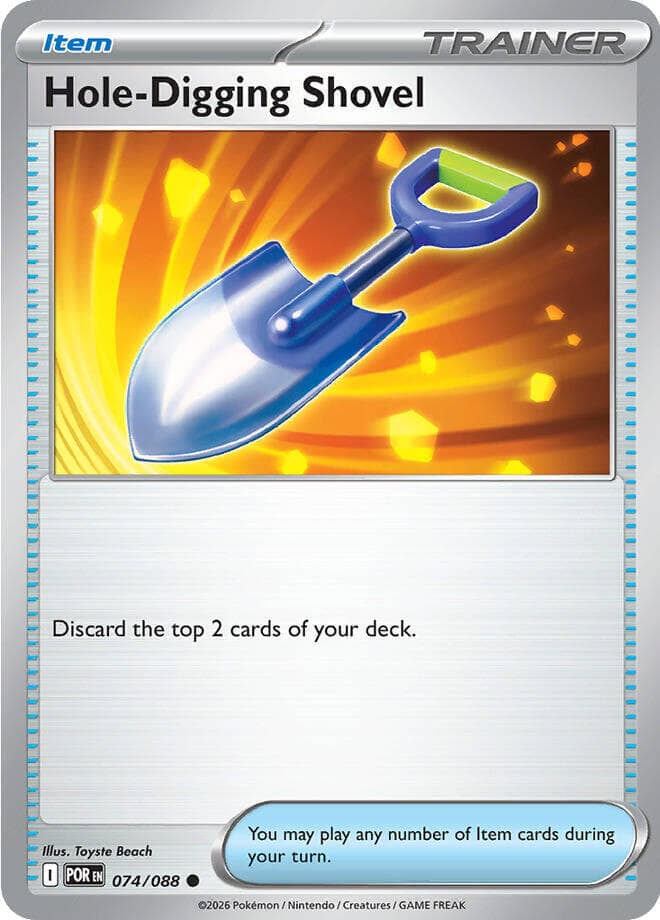 Hole Digging Shovel Item