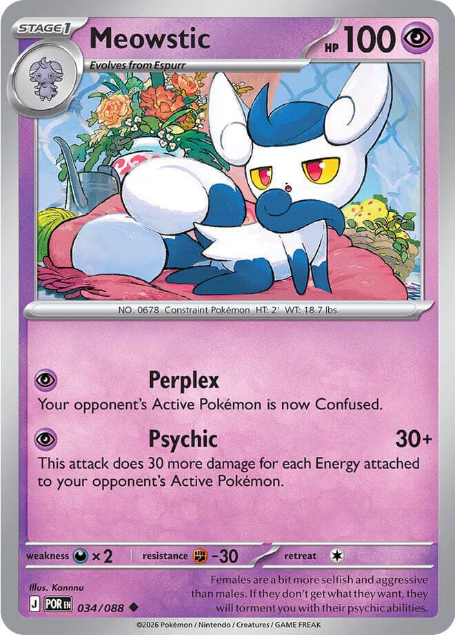 Meowstic Stage 1