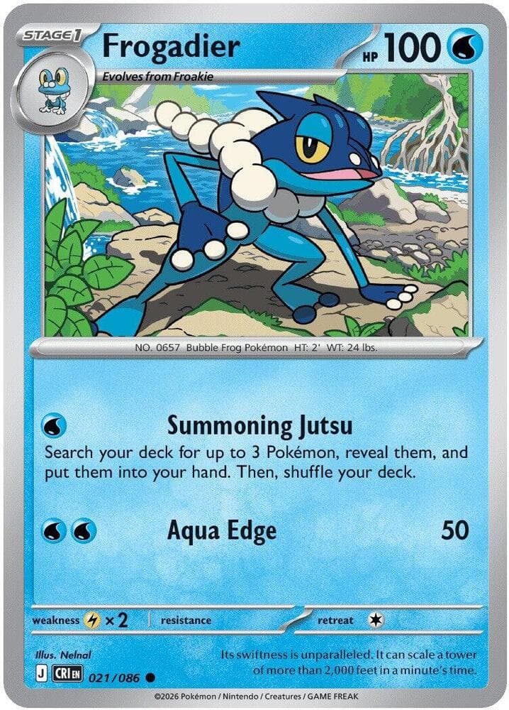 Frogadier Stage 1