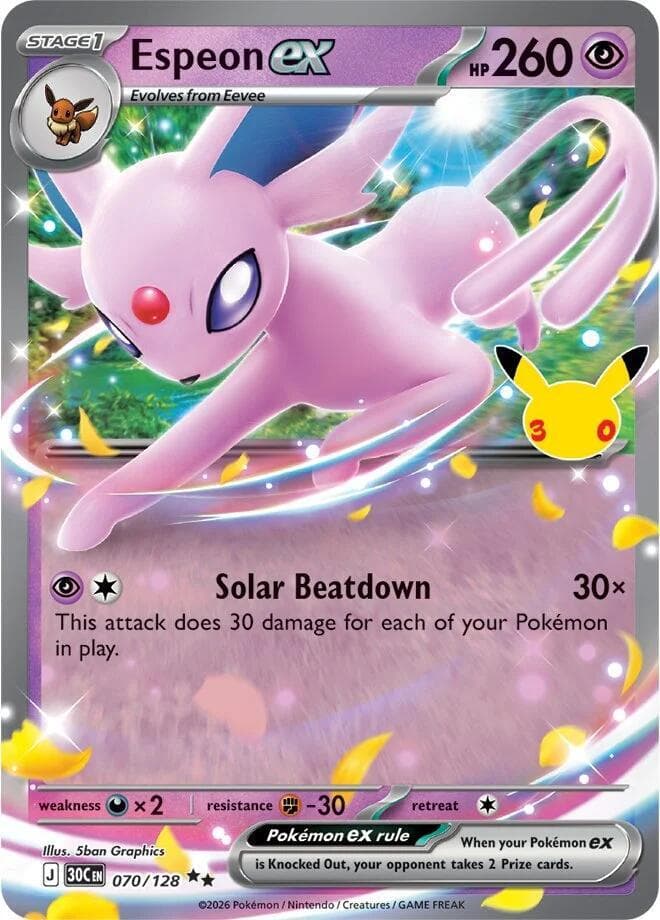 Espeon ex Stage 1