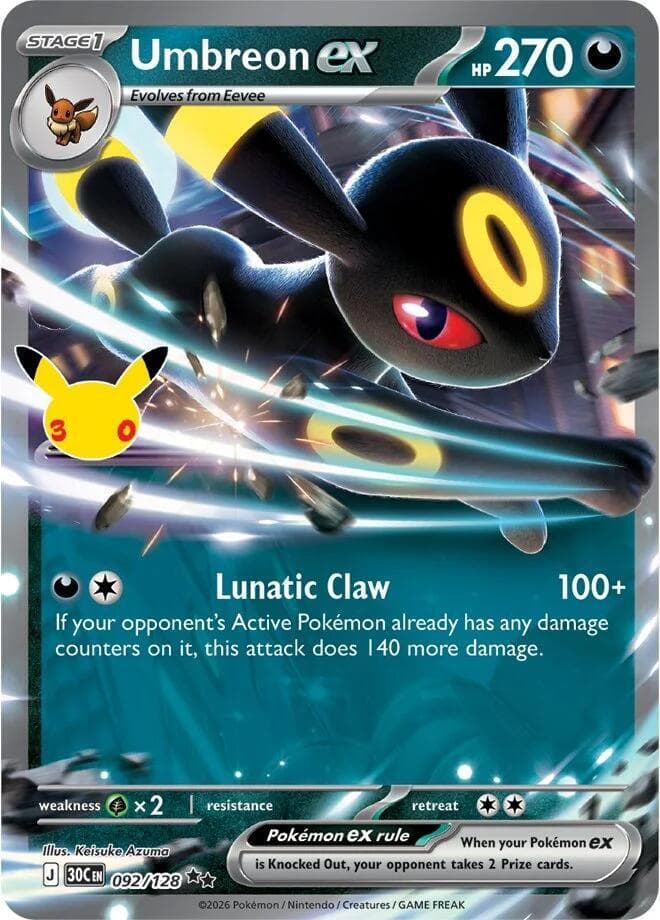 Umbreon ex Stage 1