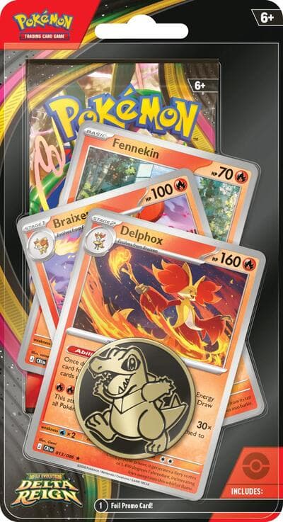 Premium Checklane Blister (Delphox)