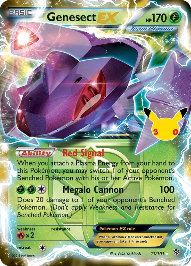 Genesect EX Team Plasma Basic