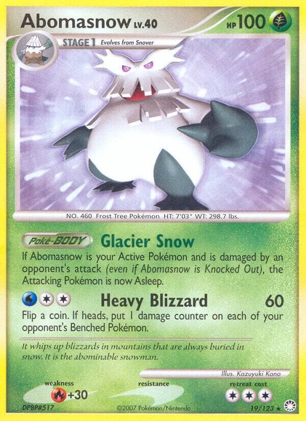 Abomasnow Stage 1