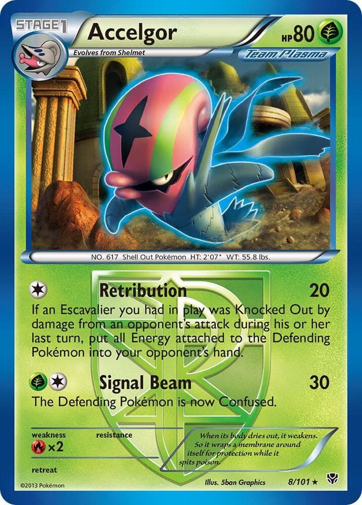 Accelgor Team Plasma Stage 1