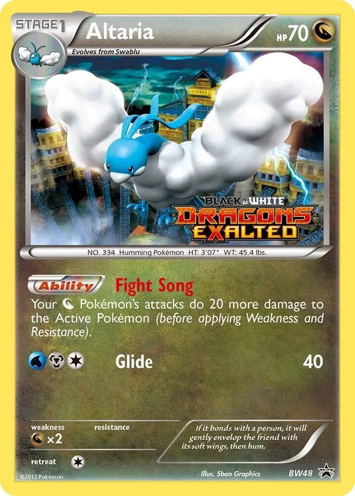 Altaria BW48 Prerelease Basic
