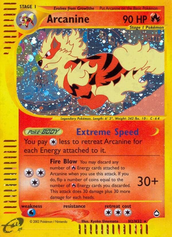 Arcanine H2 Stage 1
