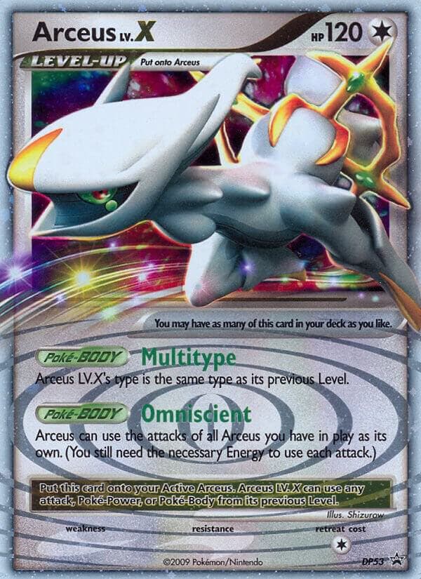 Arceus LVX DP53 Level-Up