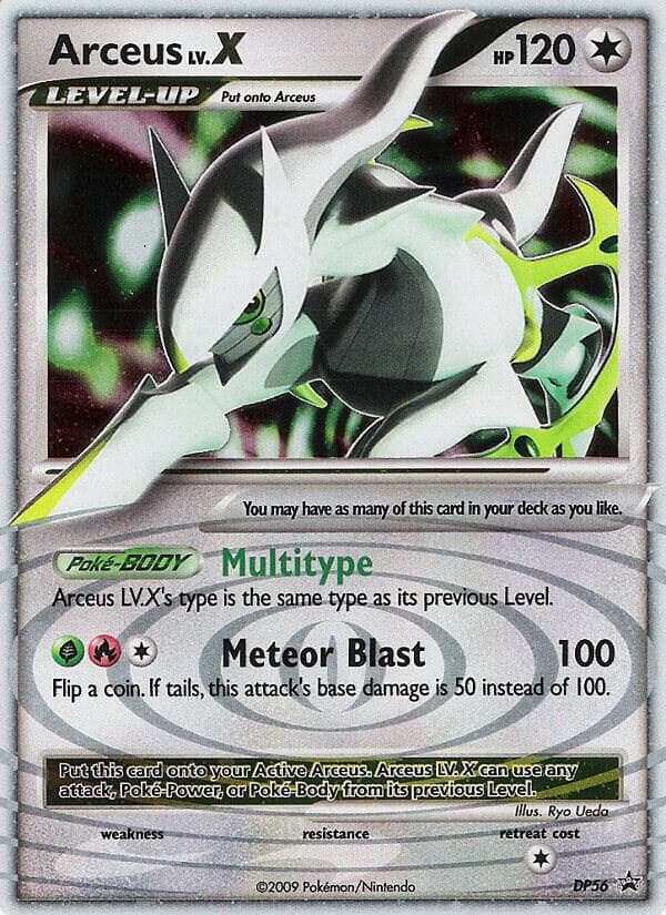 Arceus LVX DP56 Level-Up