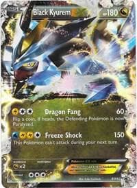 Black Kyurem EX BW62 Basic