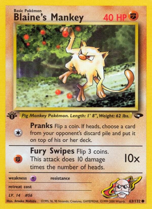 Blaine's Mankey Basic