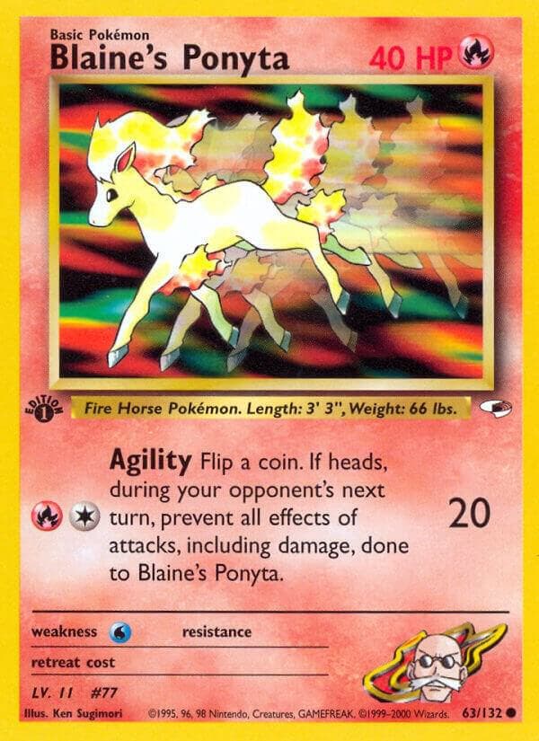 Blaine's Ponyta Basic