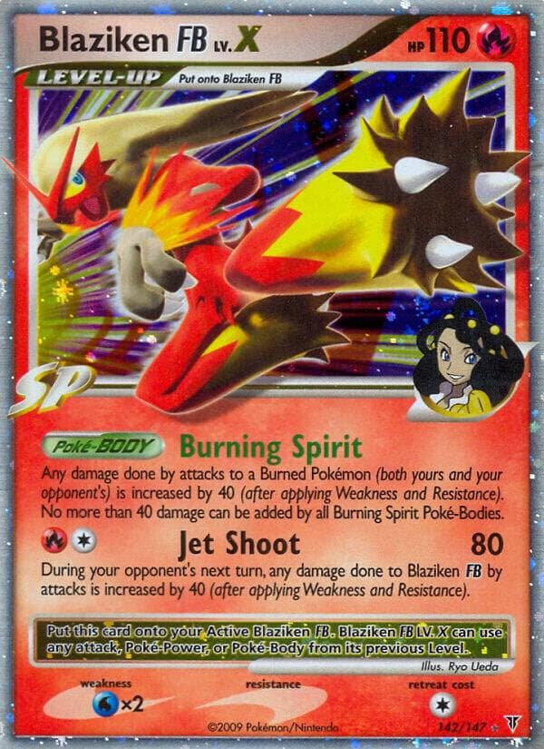 Blaziken FB LvX Level-Up · SP