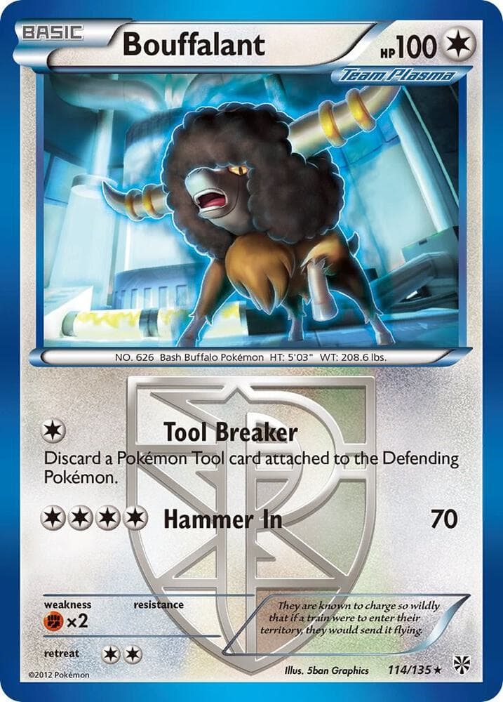 Bouffalant Team Plasma Basic