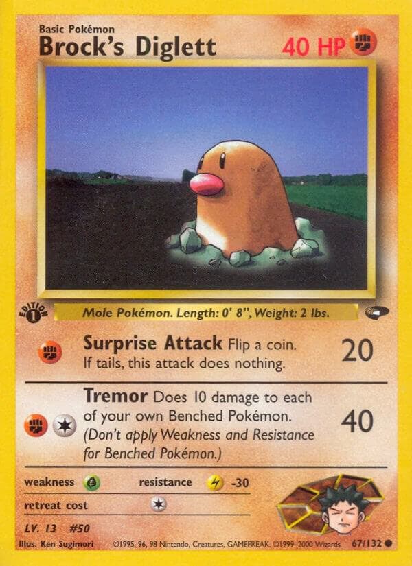 Brock's Diglett Basic