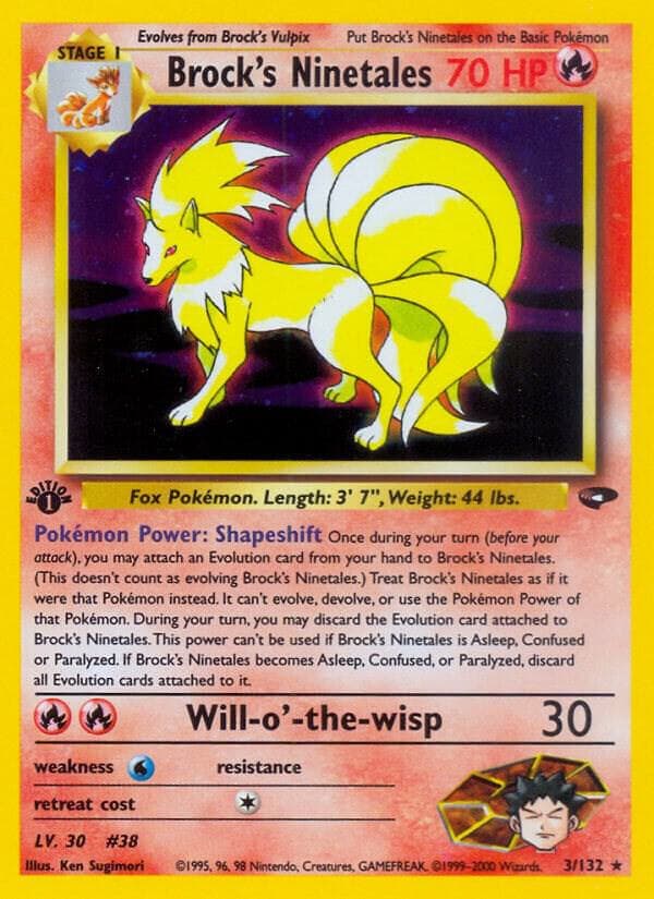 Brock's Ninetales Stage 1