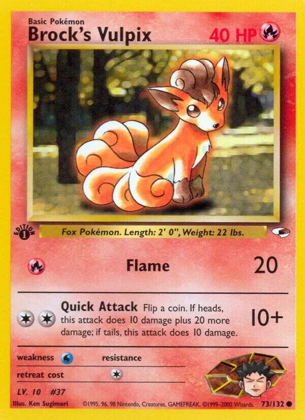 Brock's Vulpix Basic