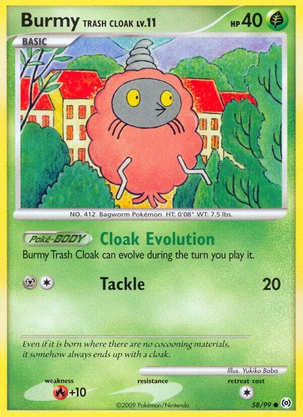 Burmy Trash Cloak Basic