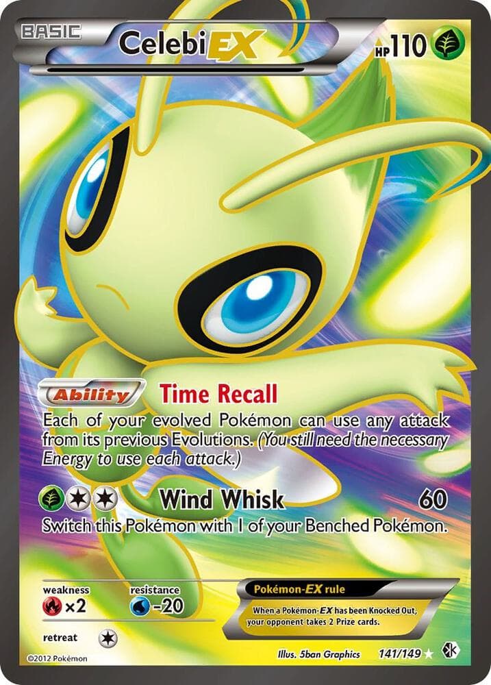 Celebi EX 141 Full Art Basic