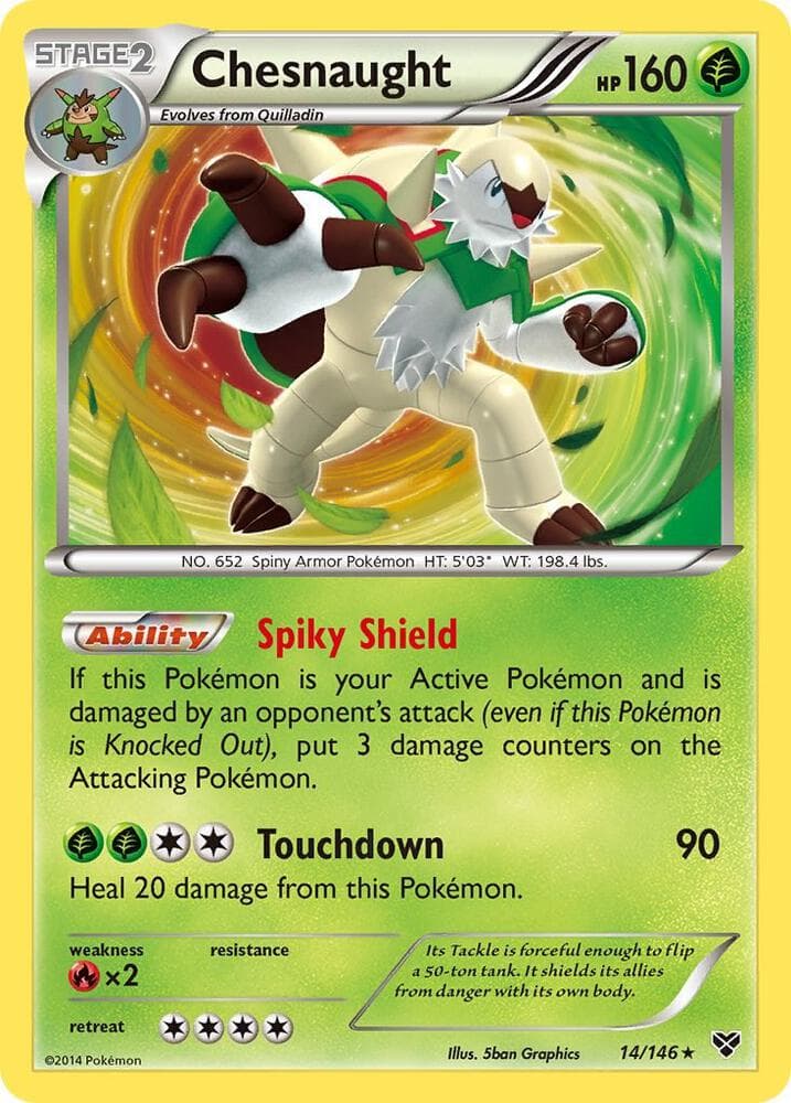 Chesnaught Stage 2