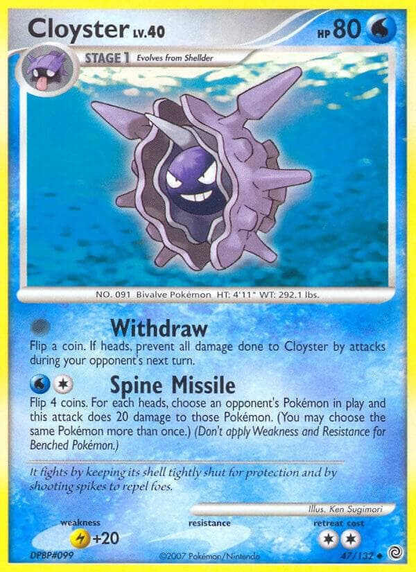 Cloyster Stage 1