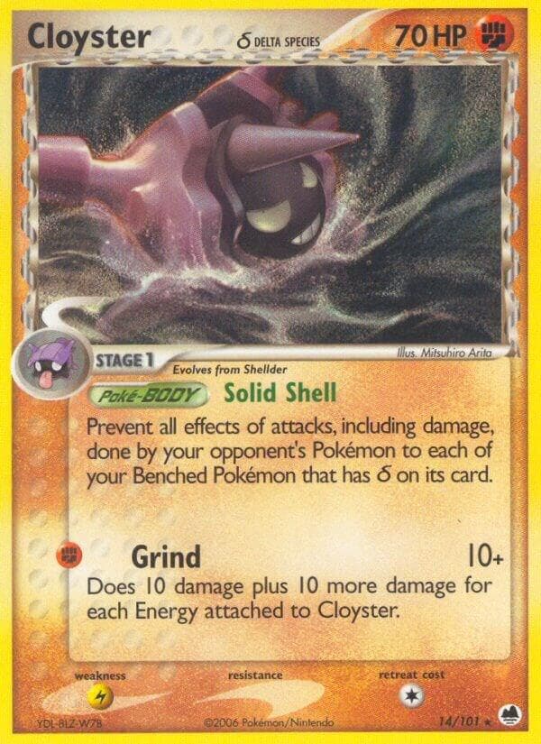 Cloyster Delta Species Stage 1