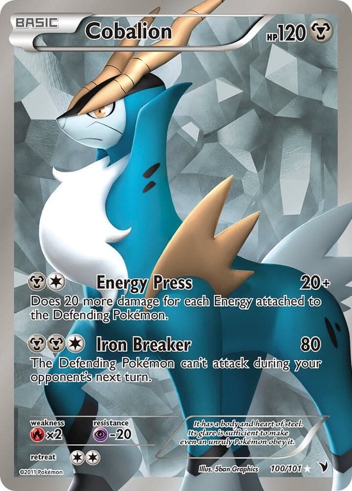 Cobalion 100 Full Art Basic