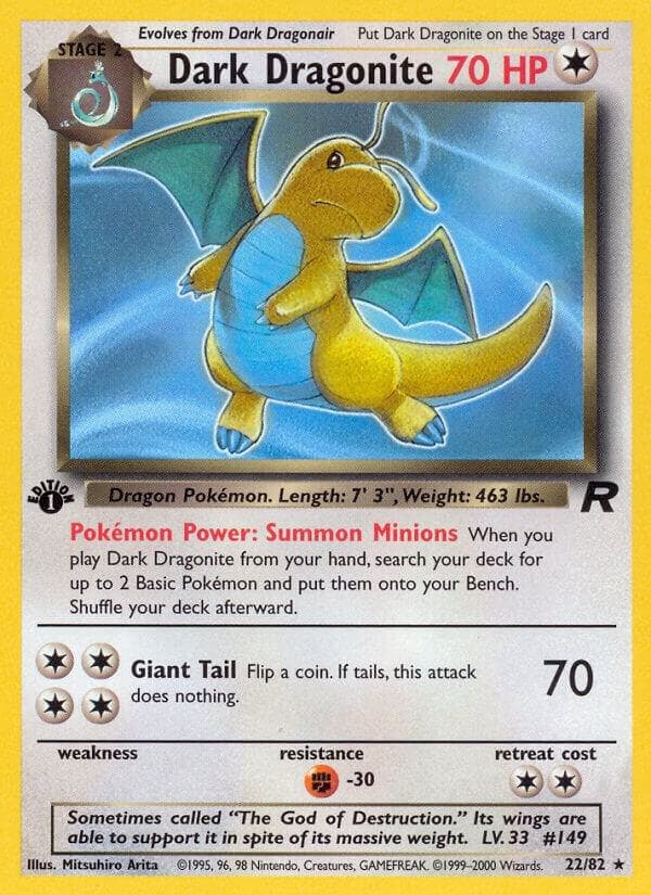Dark Dragonite 22 Stage 2
