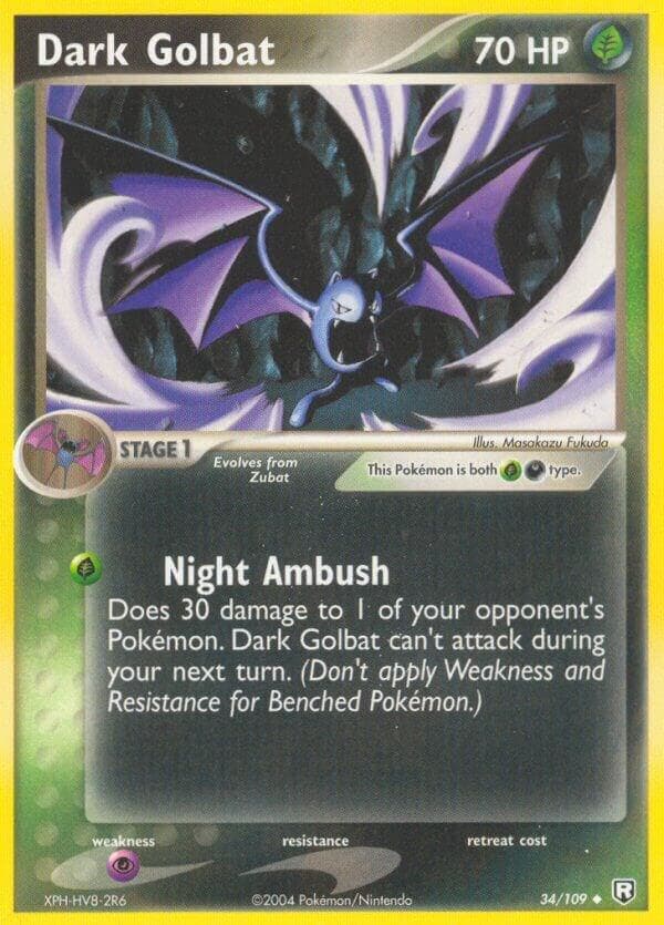 Dark Golbat Stage 1