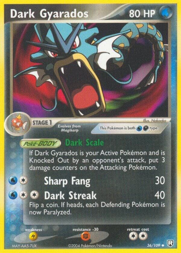 Dark Gyarados Stage 1