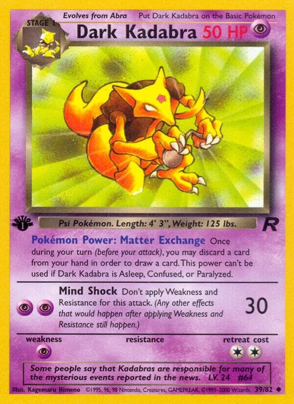 Dark Kadabra Stage 1