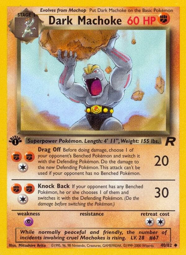 Dark Machoke Stage 1