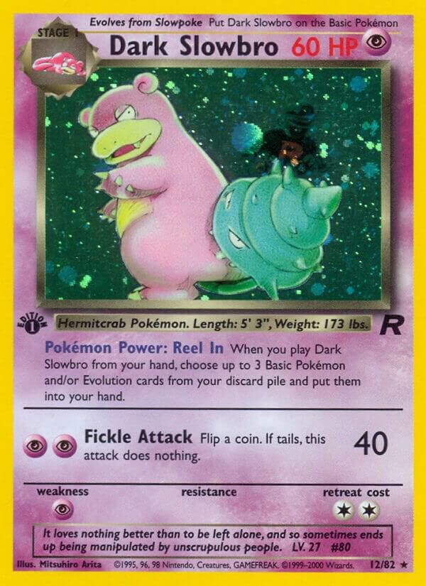 Dark Slowbro 12 Stage 1
