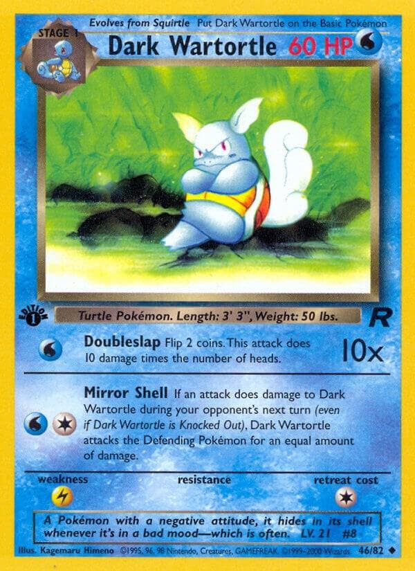 Dark Wartortle Stage 1