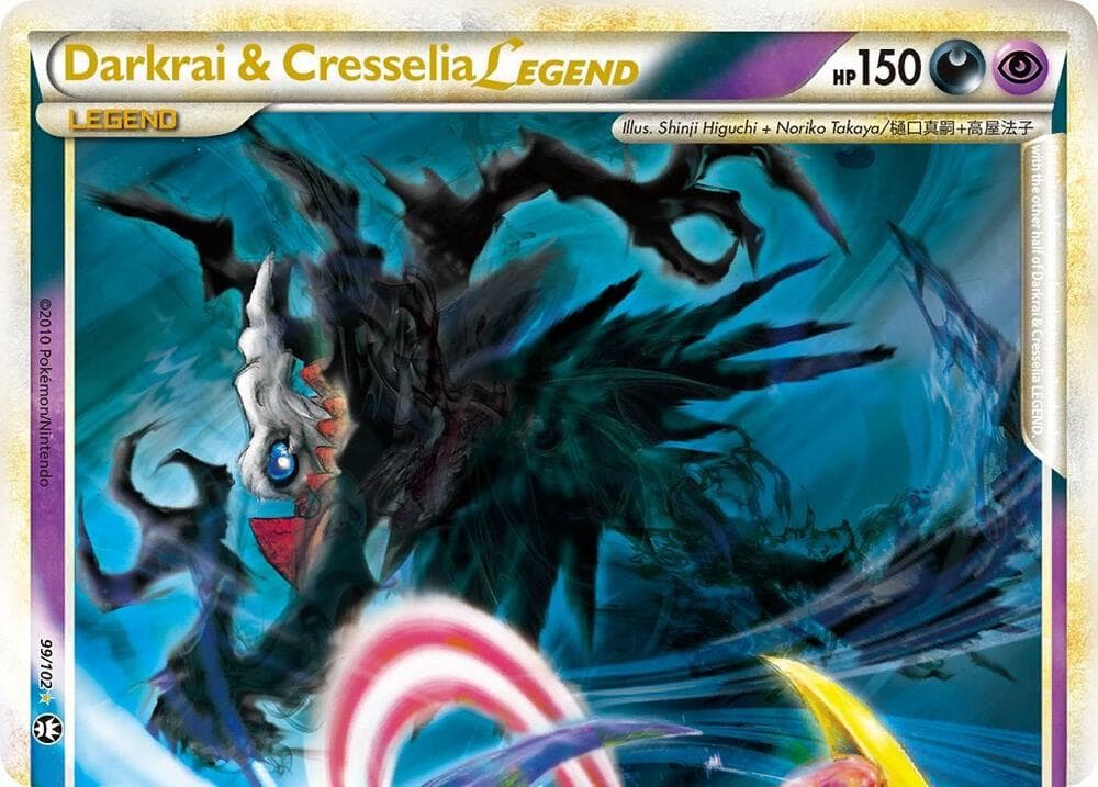 Darkrai and Cresselia Legend Top LEGEND