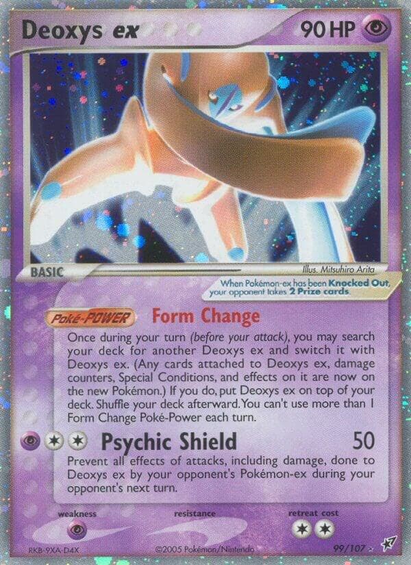Deoxys ex Defense Forme Basic