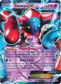 Deoxys EX Team Plasma BW82 Basic