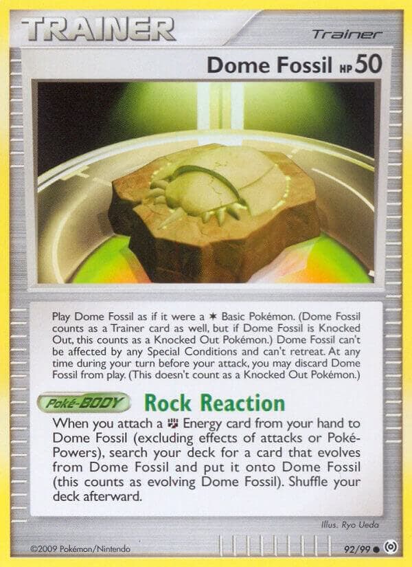 Dome Fossil Item