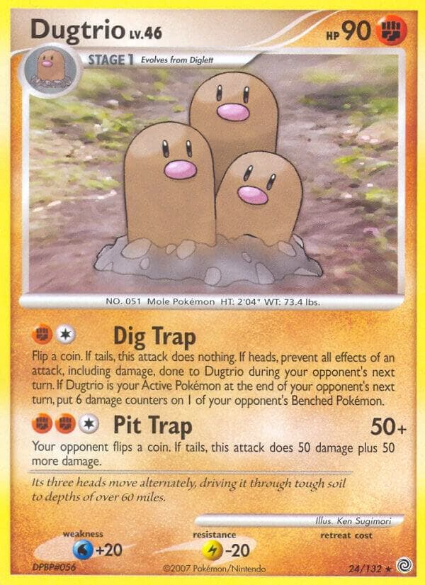Dugtrio Stage 1