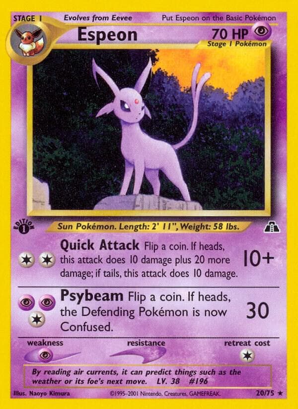 Espeon 20 Stage 1
