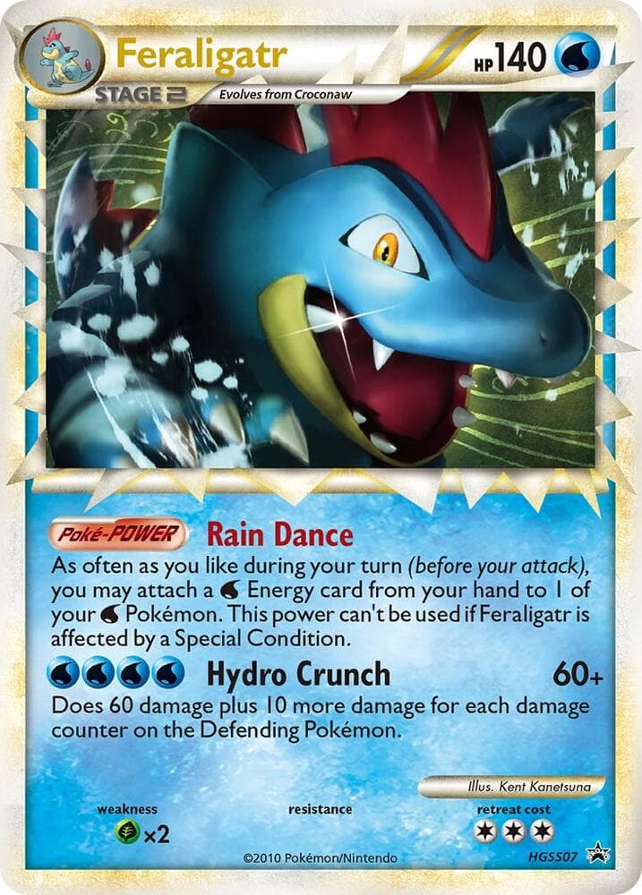 Feraligatr Prime HGSS07 Stage 2