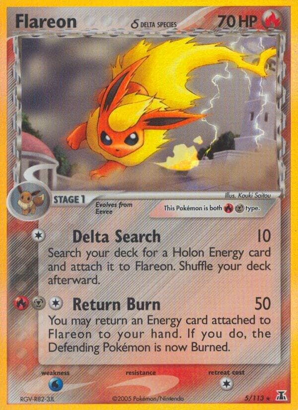 Flareon Delta Species Stage 1