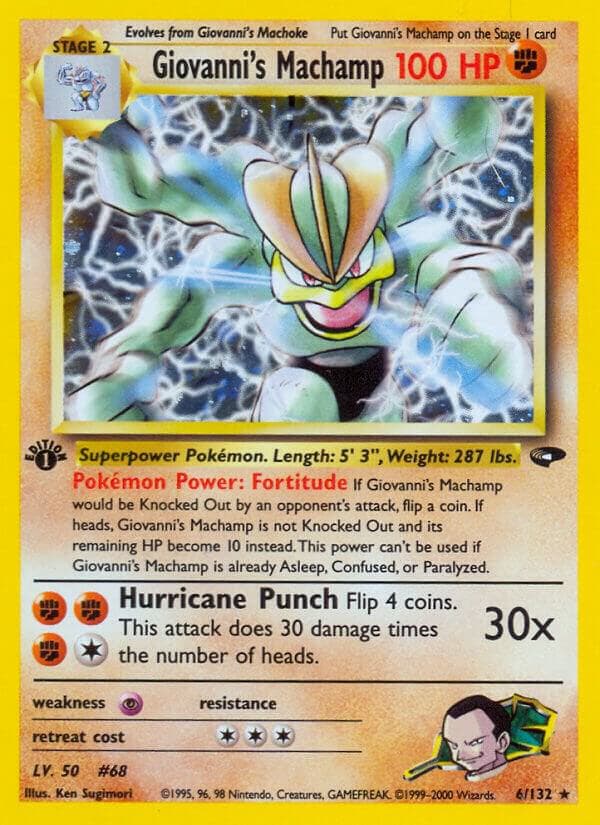 Giovanni's Machamp Stage 2