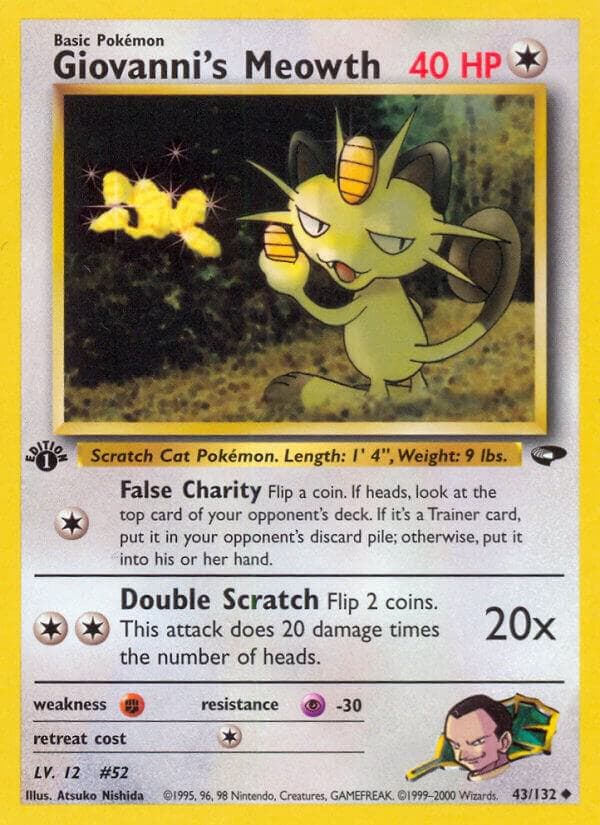 Giovanni's Meowth Basic