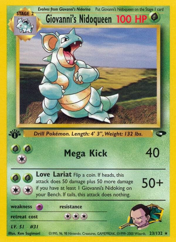 Giovanni's Nidoqueen Stage 2