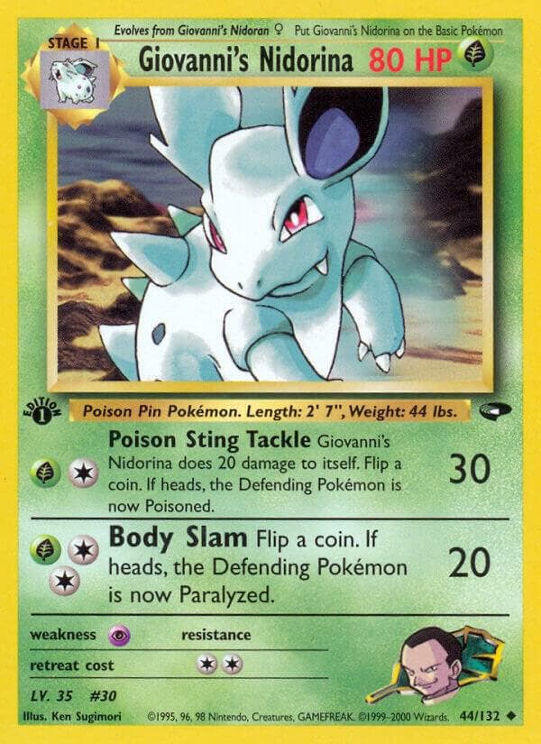 Giovanni's Nidorina Stage 1