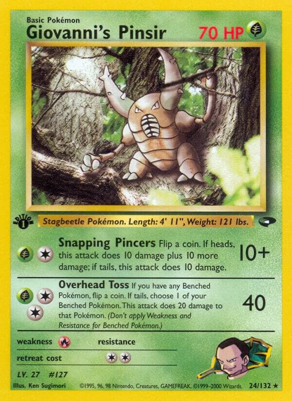 Giovanni's Pinsir Basic