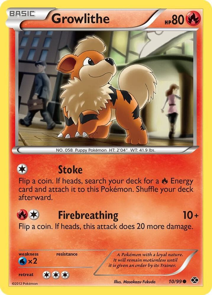 Growlithe 10 Basic